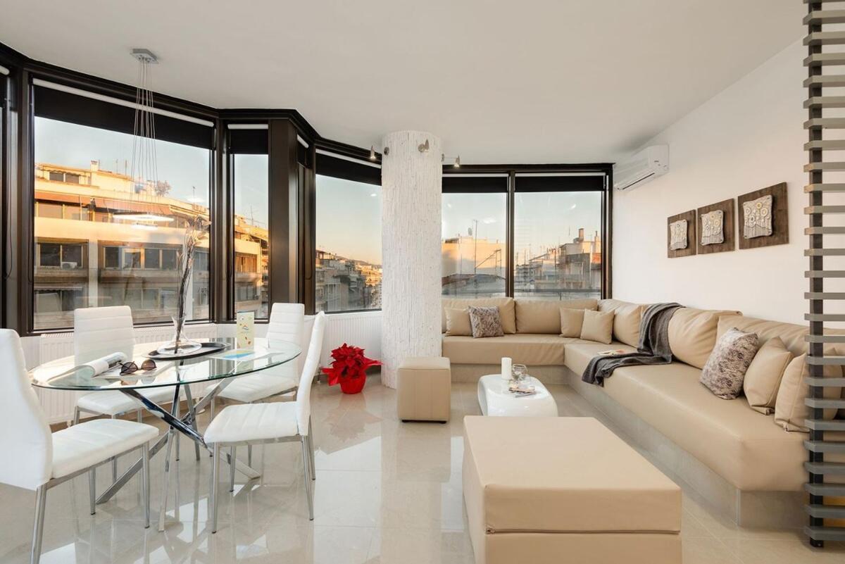 Appartamento Ace Location | Luxury Building Salonicco Esterno foto